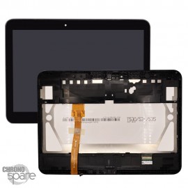  Ecran LCD +Vitre tactile + châssis noir SAMSUNG Galaxy Tab 4 - T530 (10.1") 