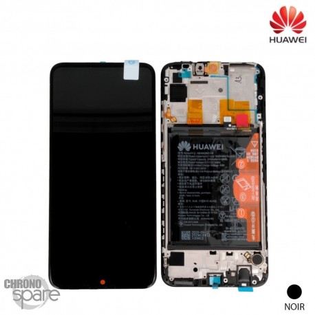 Bloc écran LCD + vitre tactile + batterie Huawei P Smart 2020 Noir (officiel)