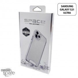 Coque silicone transparente Space collection Samsung Galaxy S21 Ultra