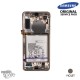 Ecran LCD + Vitre Tactile + châssis Violet Samsung Galaxy S21 Plus G996B (officiel)