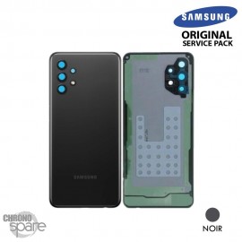 Vitre arrière + vitre caméra Noir Samsung Galaxy A32 5G (Officiel)