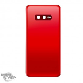 Vitre arrière + lentille caméra Samsung Galaxy S10e - Rouge