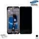 Ecran LCD + Vitre Tactile + châssis noir Samsung Galaxy A02s A025G (officiel)