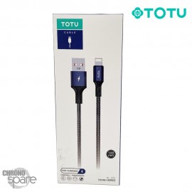 Câble USB vers Lightning bleu 1M TOTU (BL-005)