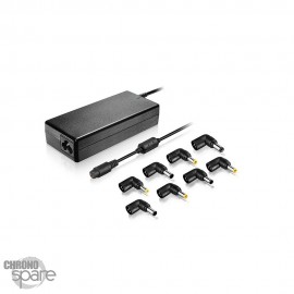 Chargeur Universel / tablette Gasage - 90W Noir avec 1 USB port (10 embouts)