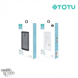 Batterie Externe 10000 mAh noire TOTU (CPBL-03)