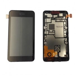 Vitre tactile et écran LCD Nokia Lumia 530 Noir