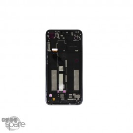 Ecran LCD & Vitre Tactile noire Xiaomi Mi8 lite avec chassis