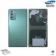 Vitre arrière + vitre caméra Samsung Galaxy Note 20 N980F vert (Officiel)