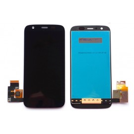 Ecran LCD + vitre tactile + châssis Motorola Moto G 2ème génération 3G XT-1068 Noir