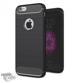 Coque souple carbone iphone 13 - Noir