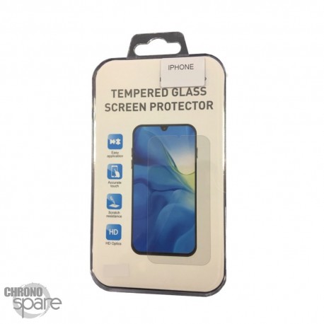 Vitre de protection en verre trempé iPhone 13 mini avec Boîte (PREMIUM)