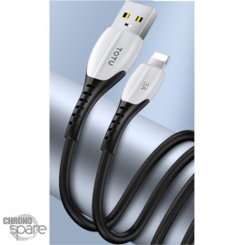 Câble USB vers micro USB noir 2M TOTU (BM-002)
