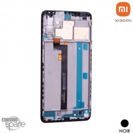 Ecran LCD + vitre tactile + châssis noire Xiaomi Mi Max 3 (Officiel)