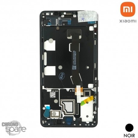 Ecran LCD + vitre tactile + châssis noire Xiaomi Mi Mix 2S (Officiel)
