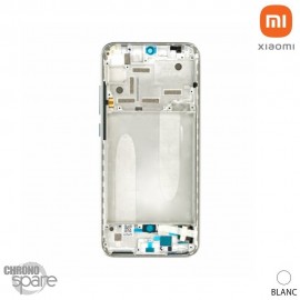 Ecran LCD + vitre tactile + châssis Plus que Blanc Xiaomi Mi A3 (Officiel)