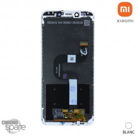 Ecran LCD + vitre tactile + châssis Noire Xiaomi Mia 2 (Officiel)