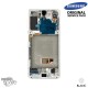 Ecran LCD + Vitre Tactile + châssis Blanc Samsung Galaxy S21 G991B (officiel) Sans Batterie