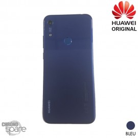 Vitre arrière + Lentille caméra + capteur d'empreinte Huawei Y6s (Officiel) Bleue