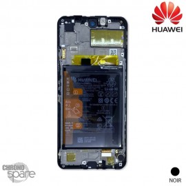 Bloc écran LCD + vitre tactile Huawei P Smart 2021 Noir (officiel)