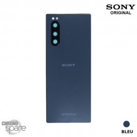 Vitre arrière + vitre caméra Sony Xperia 5 (Officiel) Blue