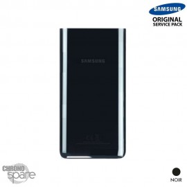 Vitre arrière + lentille caméra noir Samsung Galaxy A80 A805F (officiel)