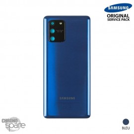 Vitre arrière + lentille caméra bleue Samsung Galaxy S10 Lite SM-G770F (officiel)