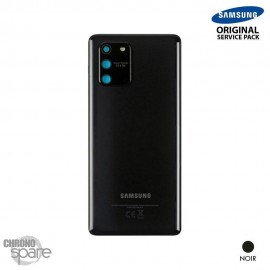 Vitre arrière + lentille caméra noire Samsung Galaxy S10 Lite SM-G770F (officiel)
