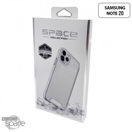 Coque silicone Transparente Space Collection Samsung Galaxy Note 20 SM-N980F/N981F