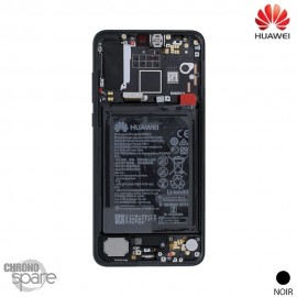 Bloc écran LCD + vitre tactile + batterie Huawei P20 Pro Noir (officiel)