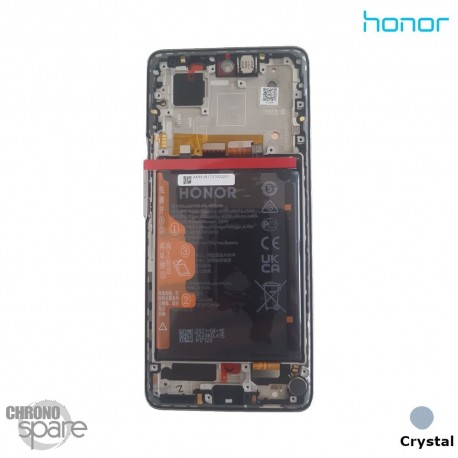  Ecran LCD + Vitre tactile + chassîs Frost Crystal Honor 50 (officiel)