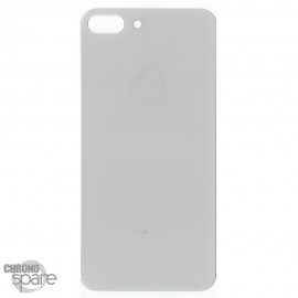 Plaque arrière en verre NEUTRE iPhone 8 plus blanc (pour machine laser) 