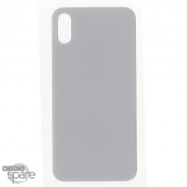 Plaque arrière en verre NEUTRE iPhone XS blanc (pour machine laser)