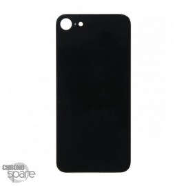 Plaque arrière en verre NEUTRE iPhone SE 2020 noire (pour machine laser)