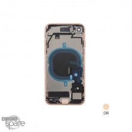 Chassis NEUTRE iphone 8 or - avec nappes