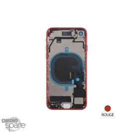 Chassis NEUTRE iphone 8 Rouge - avec nappes 