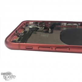 Châssis NEUTRE iPhone XR rouge avec nappe