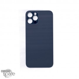 Plaque arrière en verre NEUTRE iPhone 12 pro bleue (pour machine laser)