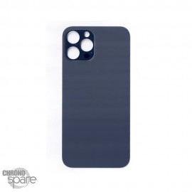 Plaque arrière en verre NEUTRE iPhone 12 pro max bleue (pour machine laser)
