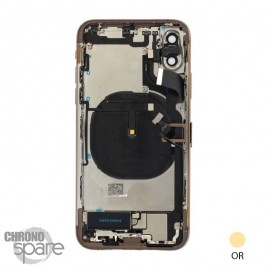Chassis NEUTRE iphone XS Or - avec nappes 
