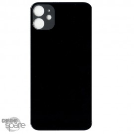 Plaque arrière en verre NEUTRE iPhone 11 noir (pour machine laser)