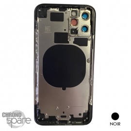 Châssis NEUTRE arrière iPhone 11 pro noir- sans nappes