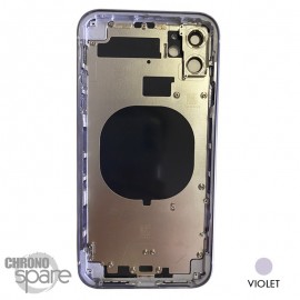 Châssis NEUTRE arrière iPhone 11 violet - sans nappes
