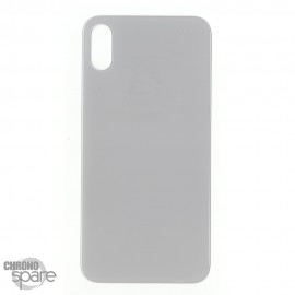 Plaque arrière en verre NEUTRE iPhone X blanc (pour machine laser)