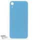 Plaque arrière en verre NEUTRE iPhone XR bleu (pour machine laser)