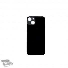 Plaque arrière en verre NEUTRE iPhone 13 noire (pour machine laser)