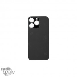 Plaque arrière en verre NEUTRE iPhone 13 Pro noire (pour machine laser)