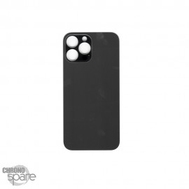 Plaque arrière en verre NEUTRE iPhone 13 Pro Max noire (pour machine laser)