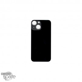Plaque arrière en verre NEUTRE iPhone 13 mini noire (pour machine laser)