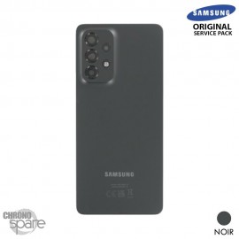 Vitre arrière + vitre caméra noire Samsung Galaxy A53 5G A536B (Officiel)